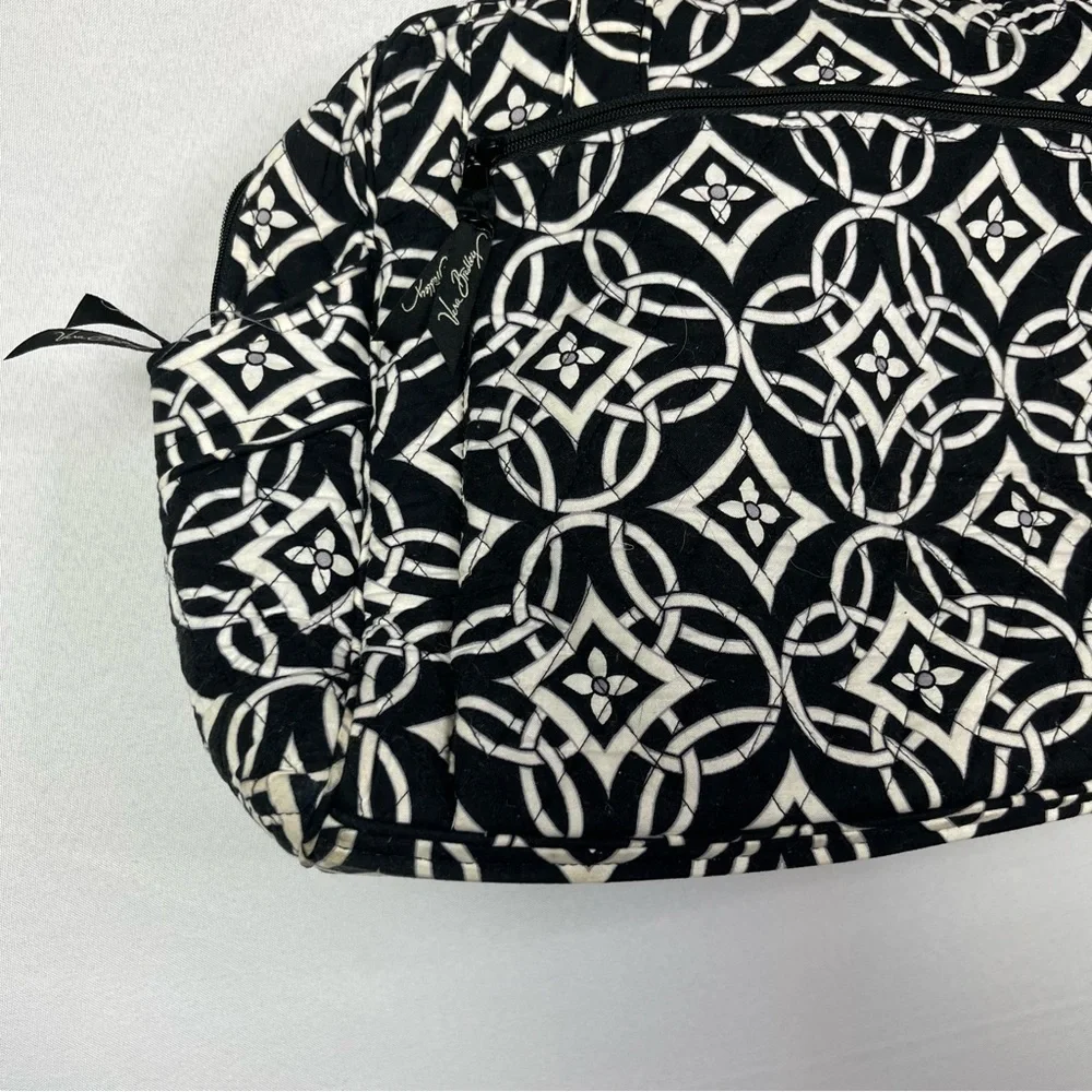 Vera Bradley Black & White Concerto Stroll‎ Around Diaper Bag